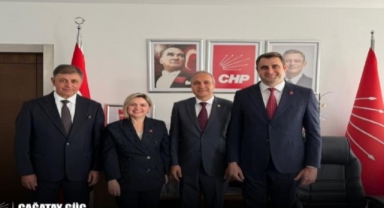 Başkan Tugay ve İl Başkanı Güç'ten Genel Merkez ziyaretleri