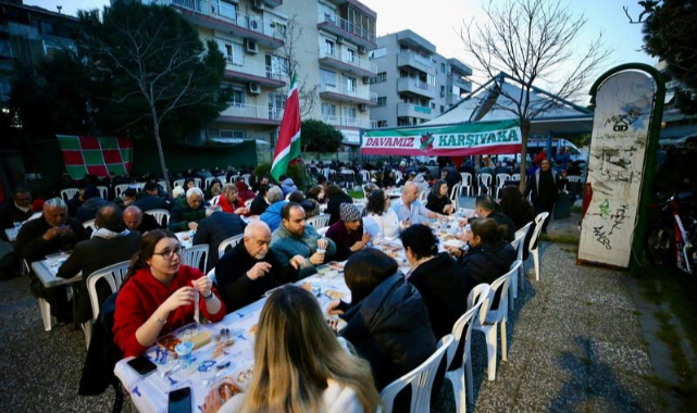 Başkan Ünsal taraftarlarla iftarda buluştu