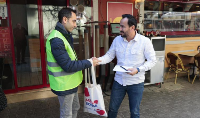 Konak’ta sıfır atık için esnafla iş birliği