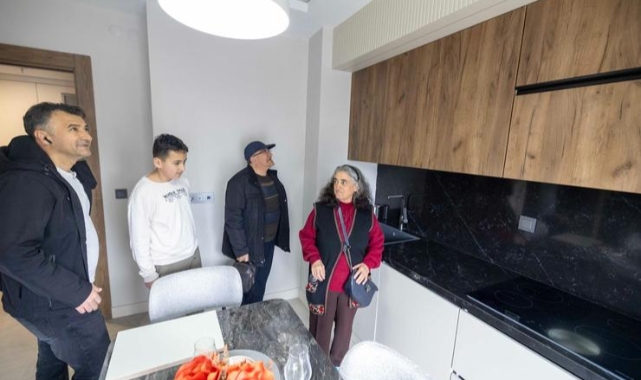 Örnekköy’deki kentsel dönüşümde anahtar teslim zamanı