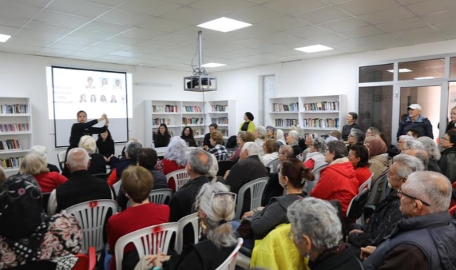 Seferihisar’da “Sağlıklı Yaşlanma” Söyleşisi’ne yoğun ilgi