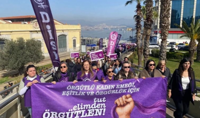  'Şiddetsiz işyerleri ve şiddetsiz bir yaşam için mücadele edeceğiz'