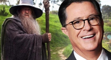 ''Stephen Colbert ve oğlu senaryoyu yazıyor!''