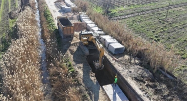 Akgedik TOKİ’de Altyapı Çilesi Sona Eriyor
