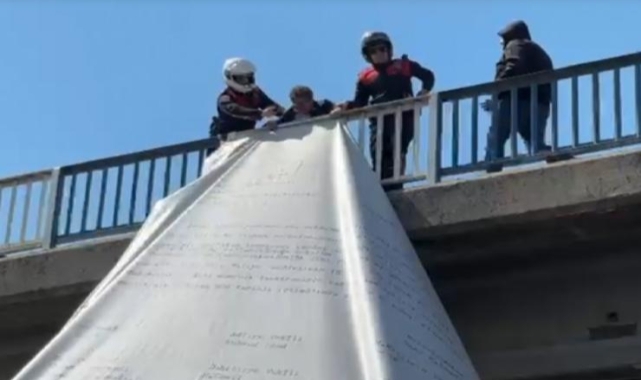 Atatürk'ün imzasının bulunduğu tapu polis tarafından indirildi