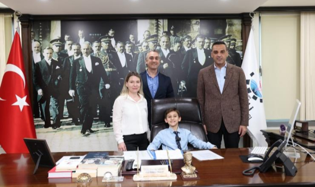 Başkan Yıldız Koltuğunu Geleceğin Büyüklerine Emanet Etti
