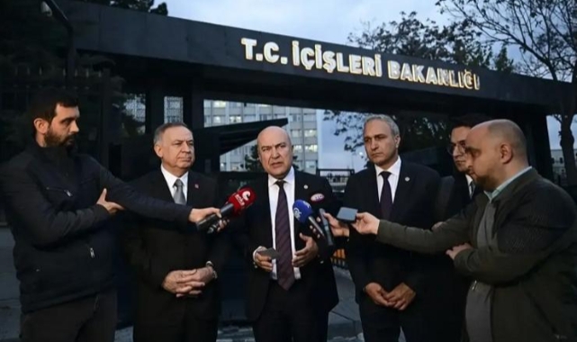 CHP heyetinden Bakan Çiftçi'ye ziyaret: Belediyelere operasyonlar, okul saldırıları...