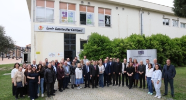 Ekonomi Muhabirleri Derneği İzmir Şubesi’nde Murat Demircan güven tazeledi