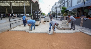 Gaziemir’de 32 bin 191 metrekarelik alandaki yol ve kaldırımlar yenilendi