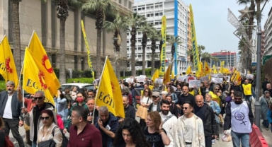 İzmir'de öğretmenlerden şiddete tepki: