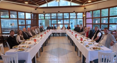 Konak’ta Makedonya rüzgarı esti: Başkan Mutlu, Enes İbrahim ve heyetini ağırladı