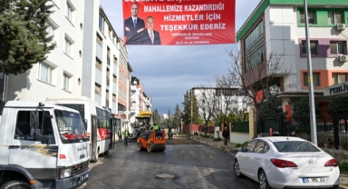 Sokaklar yenileniyor, Bornova’nın çehresi değişiyor