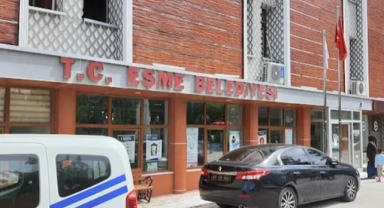 Uşak'ta Eşme Belediyesi'ne operasyon