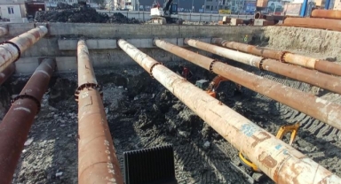 İzmir Büyükşehir Belediyesi: “Halkapınar Yeraltı Araç Depolama Tesisi hızla ilerliyor”
