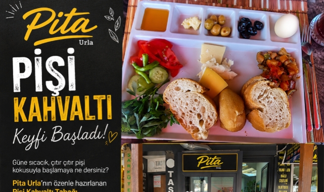 Pita Urla’da Pişi Kahvaltı Keyfi Başladı!