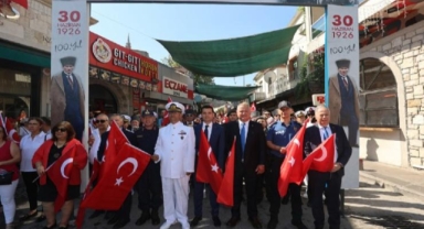 Atatürk'ün Urla'ya gelişinin 100. yılı törenlerle anıldı