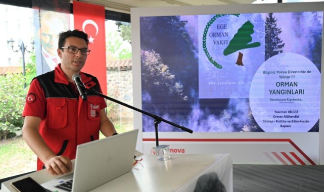 Bornova’da orman yangınlarının nedenleri ve çözüm yolları masaya yatırıldı