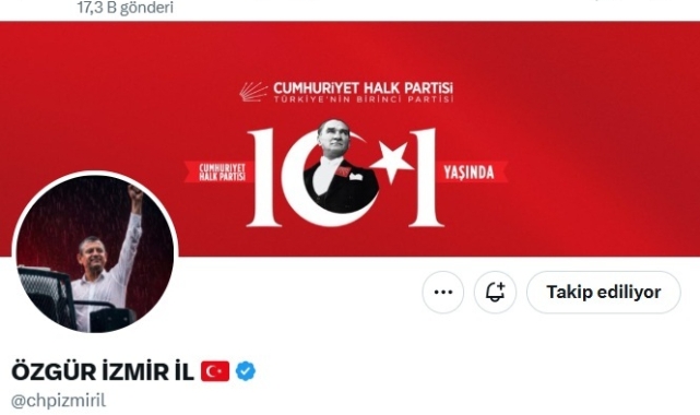 CHP İzmir'in seçilmiş yönetiminden sosyal medya hamlesi
