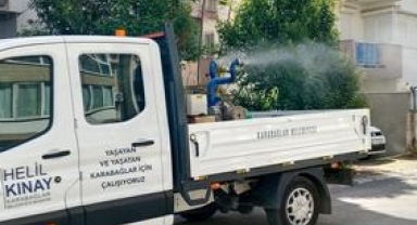 Karabağların 58 Mahallesinde İlaçlama Seferberliği Devam Ediyor