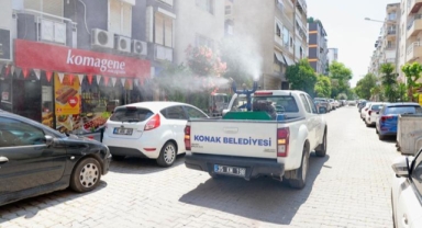 Konak’ta sivrisineklere karşı ilaçlama seferberliği: Ekipler her gün sahada