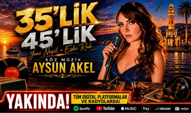 MÜZİK DÜNYASINDA BOMBA ETKİSİ YARATACAK İZMİRLİ SANATÇI AYSUN AKELDEN YILIN ŞARKISI GELİYOR