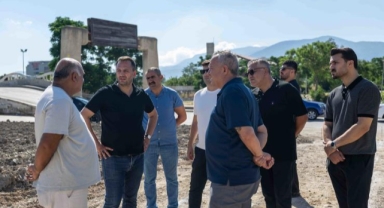 Başkan Eşki sabahın ilk ışıklarıyla sahada