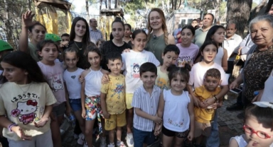 Başkan Mutlu Macera Parkı’nda çocuklarla bir araya geldi