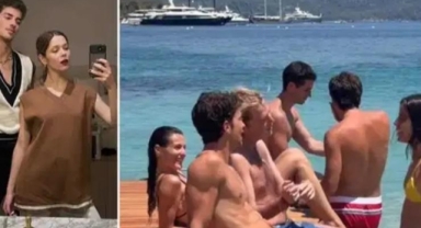 'Elite' dizisinin yıldızları Georgina Amorós ve Manu Rios Türkiye'de