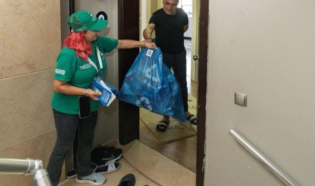 Geri dönüşüm kapıya geldi