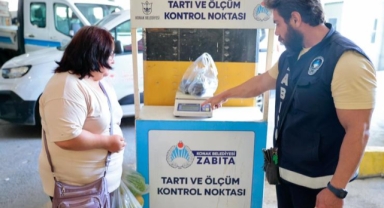 Konak’ın pazar yerlerinde güvenli alışveriş