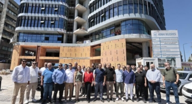 Konak’ın yeni hizmet binasında sona yaklaşıldı