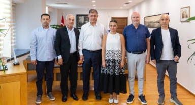 Seferihisar Belediye Başkan Vekili Fuat Gümüş ve meclis üyelerinden Cemil Tugay’a ziyaret