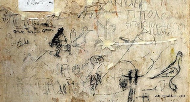 Agora duvarlarında 2 bin yıllık duvar yazıları