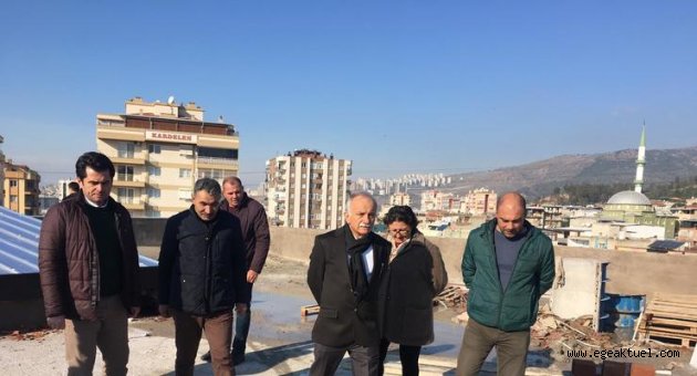 Başkan Karabağ: "Arif Sağ Kültür Merkezi hızla yükseliyor"