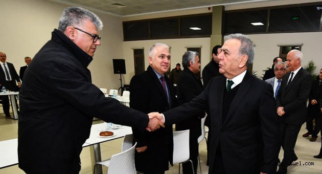 Başkan Kocaoğlu'ndan ESHOT ziyareti