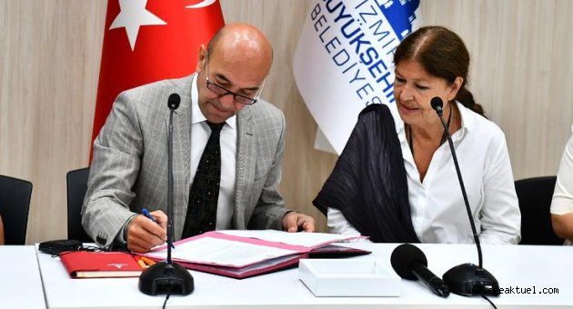 Başkan Soyer, kadınlar için bir günde üç protokole imza attı