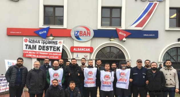 İZBAN tamamen durdu, grev 16. gününde