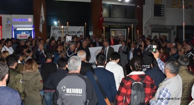 İzmir Barosu'nun protesto 'nöbet'i devam ediyor
