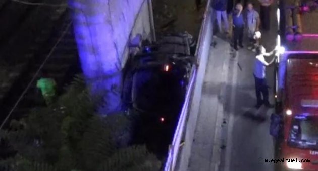İzmir Bayraklı'da feci kaza! 1 ölü, 2 yaralı
