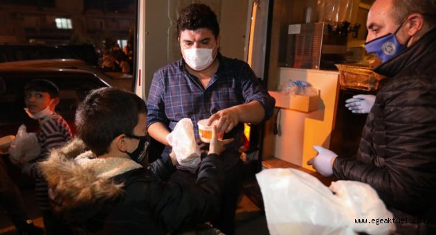 İzmir dayanışmasında Buca Belediyesi nöbette
