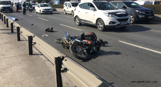 İzmir'de feci trafik kazası: 1 Ölü