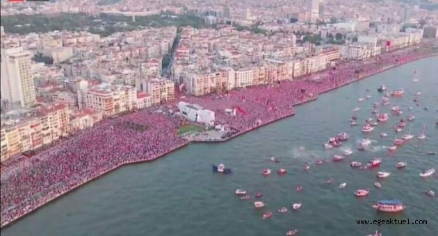 İzmir'de Muharrem İnce coşkusu