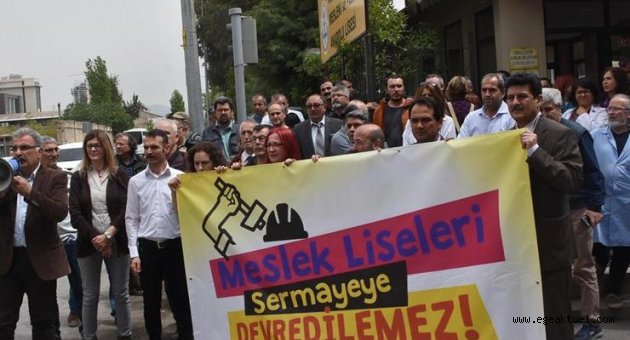 İzmir'deki o lisenin TOBB'a devrine tepki!