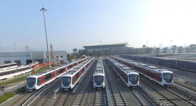 İzmir'in 115 metro vagonu için 2 katlı yeraltı otoparkı yapılıyor