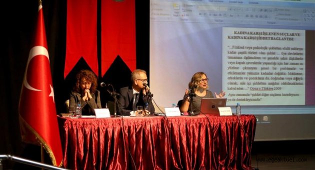 Karşıyakalı kadınlara şiddet eğitimi