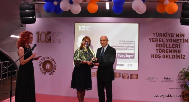 KENT EKONOMİSİNE KATKI ÖDÜLÜ SEFERİHİSAR BELEDİYESİ’NE