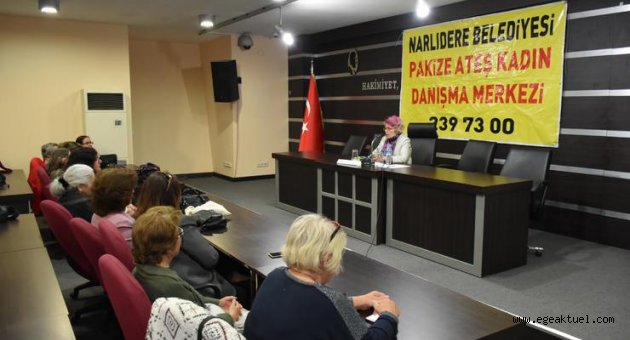 Narlıdereli kadınlar Şükran Kozalı ile buluştu