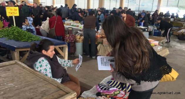Pazarcı kadınlara 1 Mayıs çağrısı