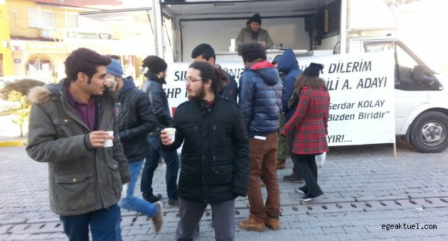 Serdar Kolay’dan gençlere sıcacık bir selam