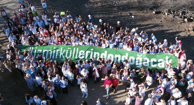 Tunç Soyer İzmirlileri fidan dikimine davet ediyor